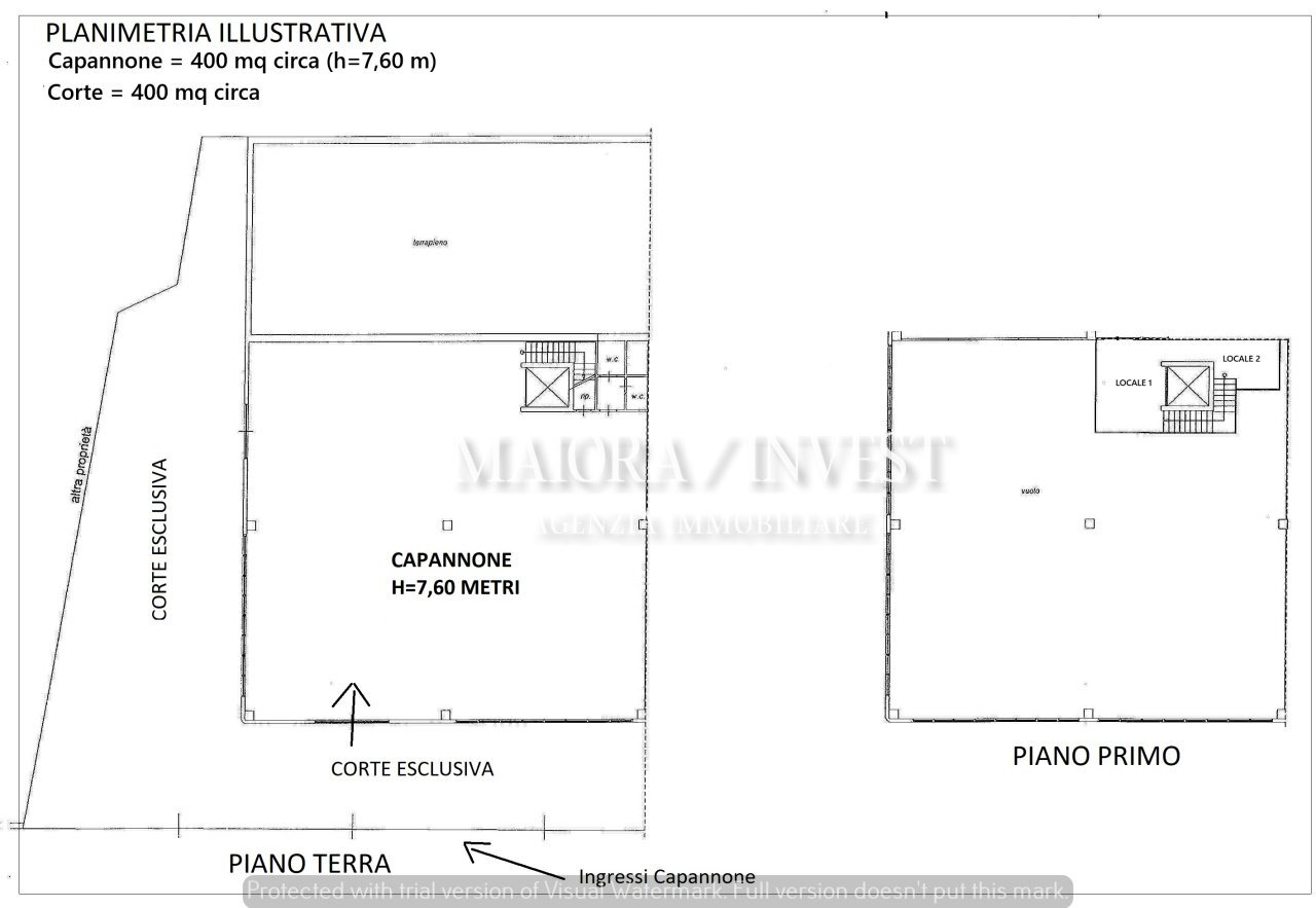 casa in vendita maioraInvest2.jpg - Locale Commerciale Ripatransone - planimetria 1