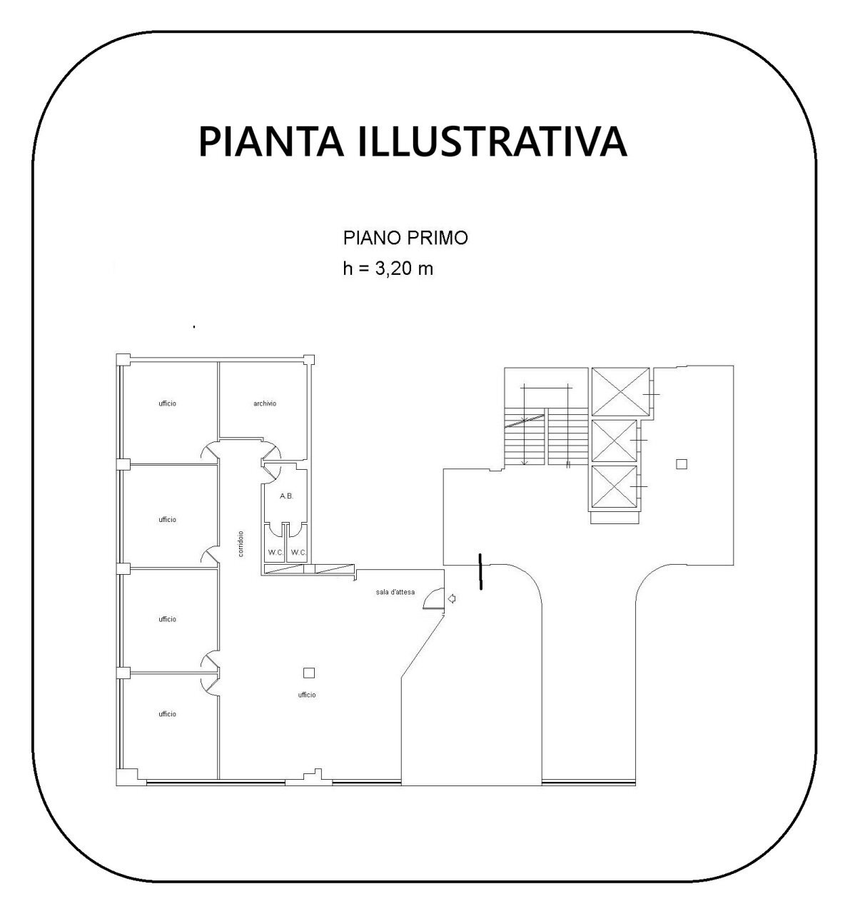 PLN_210598453_1.jpg - Office Via Pomezia, San Benedetto del Tronto - floor plans 1