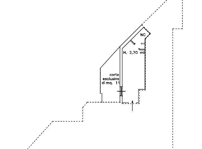 planimetria.jpg - Monolocale Civitanova Marche - planimetria 1