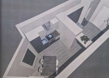 SCHEMA ARREDAMENTO 1.jpeg - Monolocale Civitanova Marche - foto 10