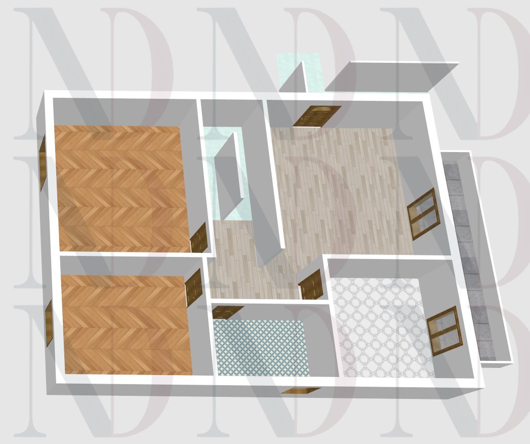 3D_wm.PNG - Villa a Schiera Viale Malaspina 65, Fosdinovo - foto 3