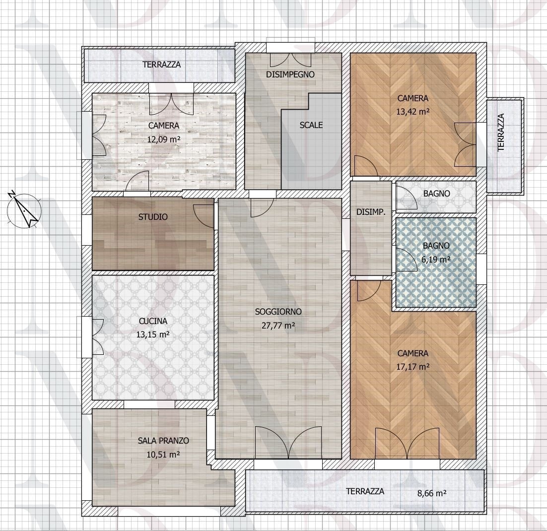PLANIMETRIA_wm.JPG - Porzione di casa Via Canale 40, Castelnuovo Magra - foto 2