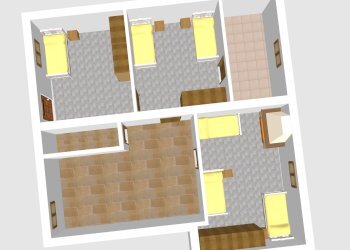 plani3D.PNG - Porzione di casa Via Madonnina 55, Luni - foto 2