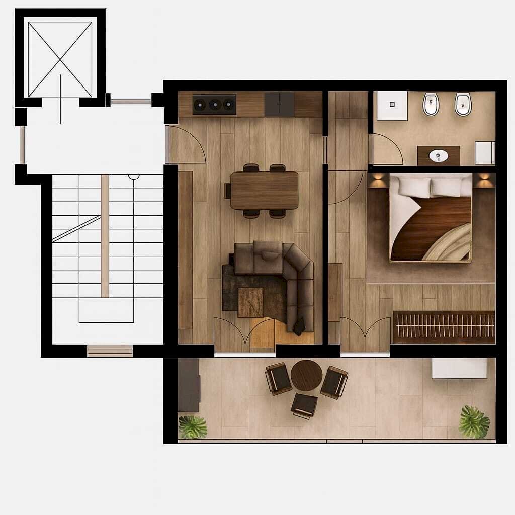 Two-room apartment Silvi - photo 1