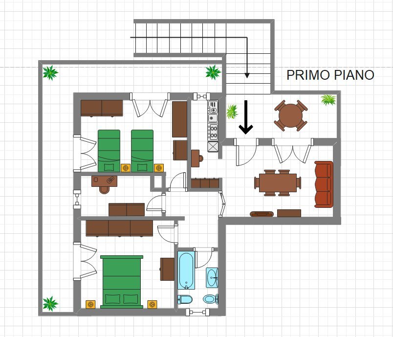 Planimetria.png - Appartamento Pineto - planimetria 1