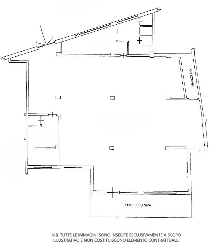 Planimetria Portali.jpg - Locale Commerciale Piazza Giacomo Matteotti 8, Sarzana - planimetria 1