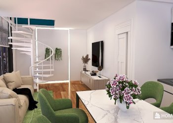 via montebello_Soggiorno e Sala da Pranzo-6.jpeg - Loft Via Montebello 30, Torino - foto 7