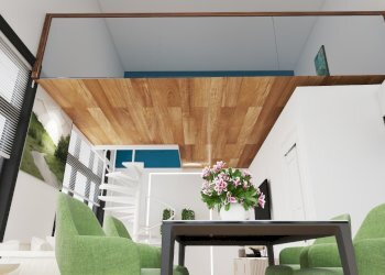 via montebello_Soggiorno e Sala da Pranzo-1.jpeg - Loft Via Montebello 30, Torino - foto 9