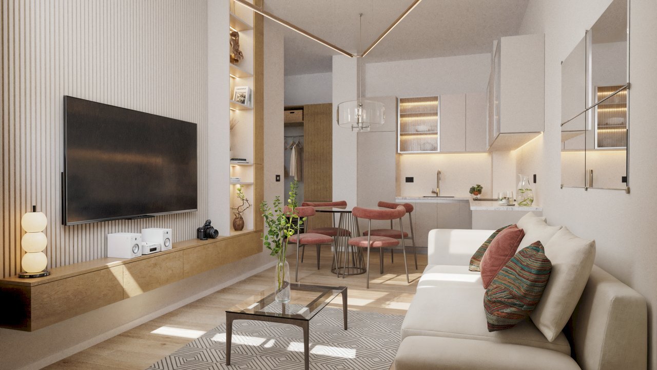 zona giorno - Trilocale Via Trento 33, Lissone - foto 3