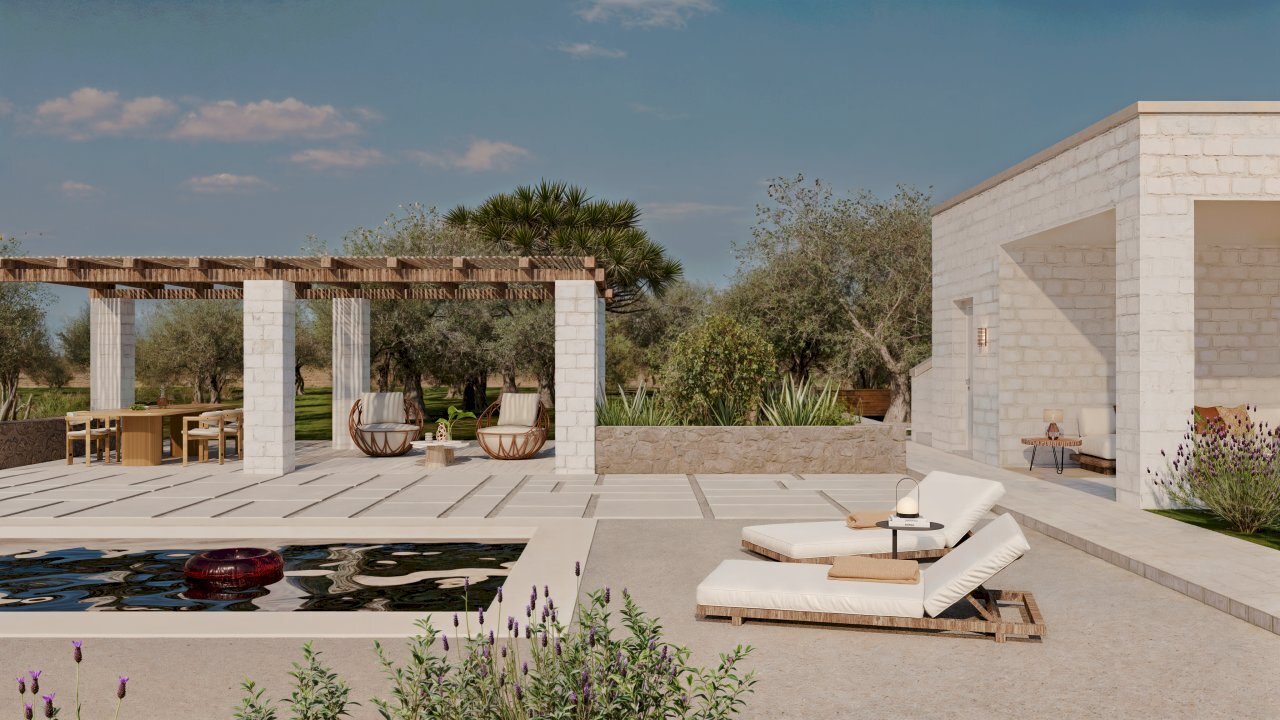 LATERAL POOL.png - Building land Contrada Giovannarolla, Ostuni - photo 2