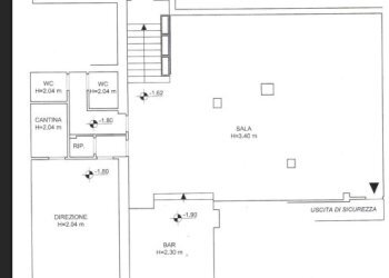 planimetria Via Arziglia 104 Bordighera.png - Show room Via Arziglia 111, Bordighera - foto 14