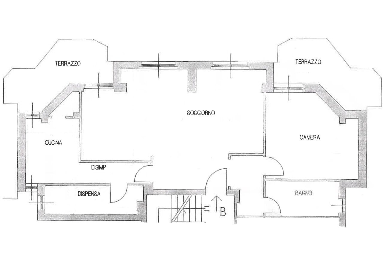 planimetria.jpg - Appartamento Via Regina Margherita  17, Bordighera - planimetria 1