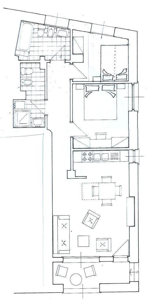IMG-20241207-WA0018.jpg - Quadrilocale Lungomare Argentina 10, Bordighera - planimetria 1