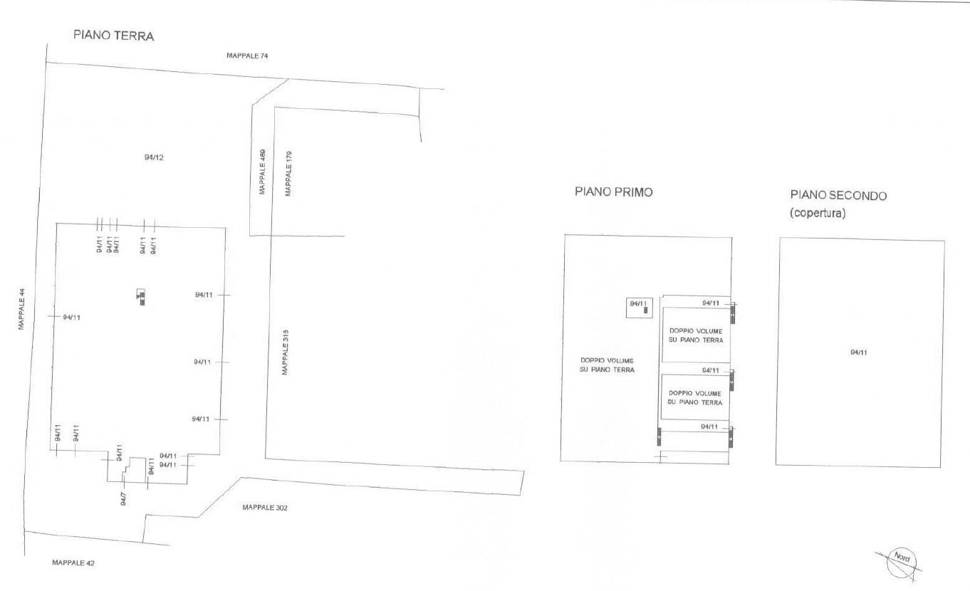 Capannone via Bentivogli, 119, Molinella - planimetria 1