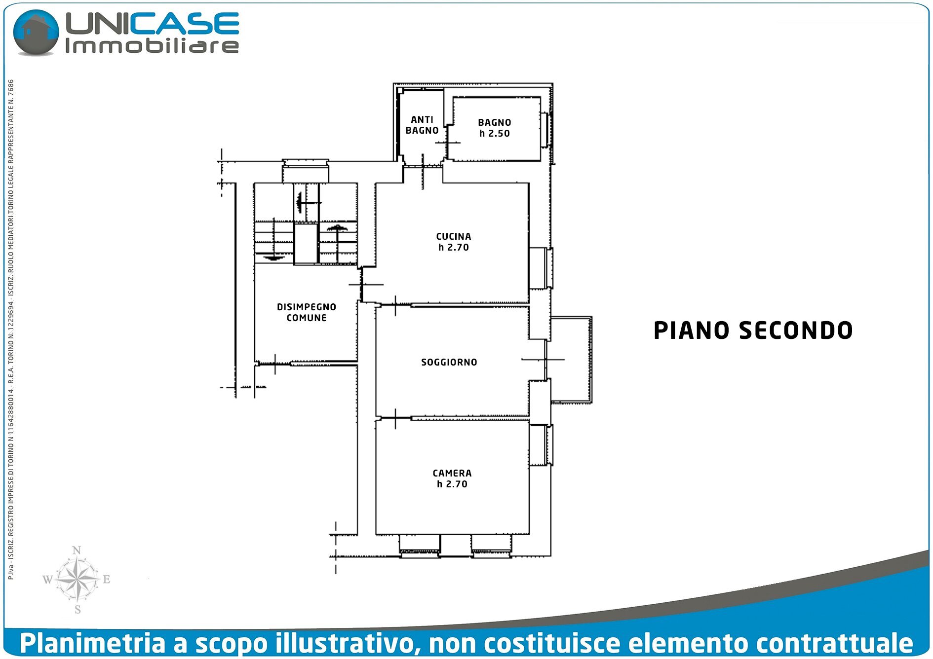 Planimetria - Appartamento in Villa via Maestra, 66, Bobbio Pellice - planimetria 1