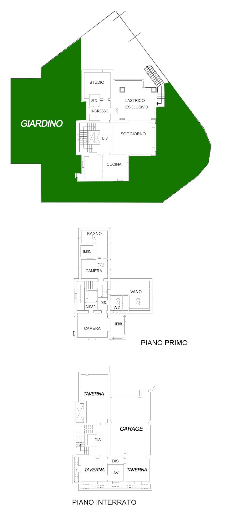 Villa San Lazzaro di Savena - planimetria 1
