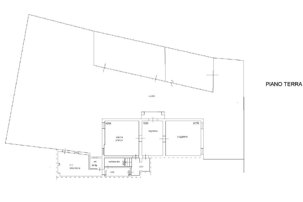Casa semi indipendente Via verdi, San Giacomo delle Segnate - planimetria 1