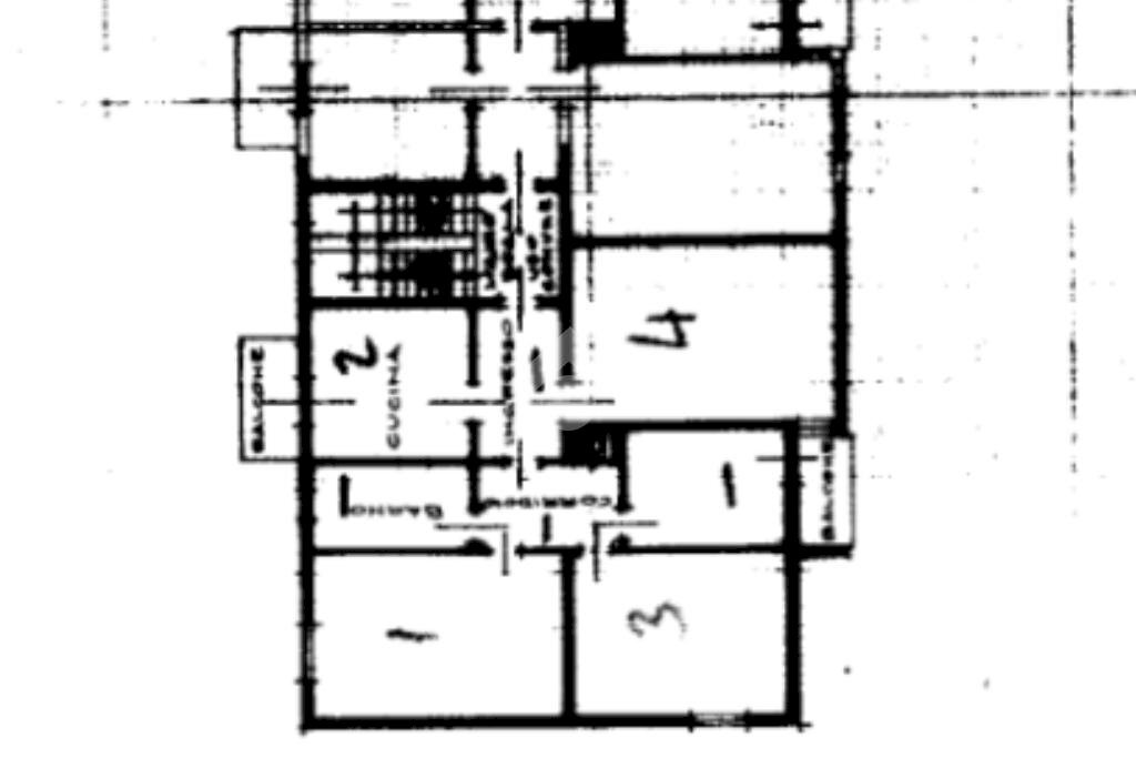 Quadrilocale Via Don Primo Mazzolari, Carpi - planimetria 1