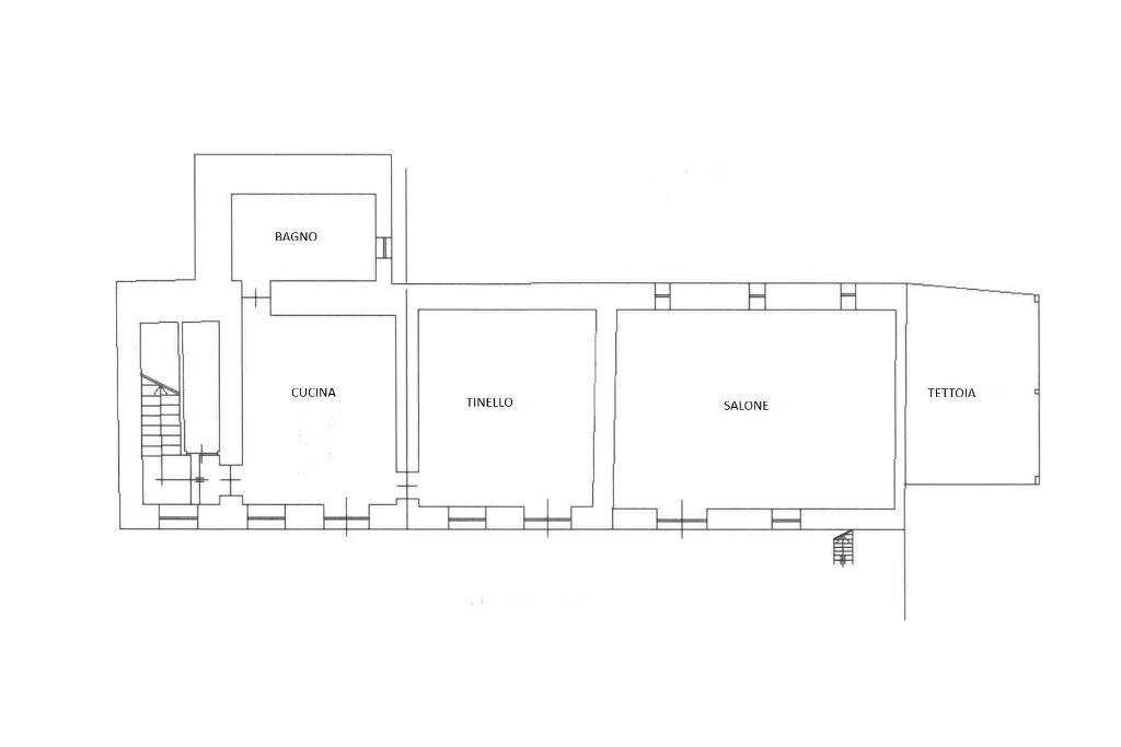 Independent house Via Cave, Bagnolo Piemonte - floor plans 1
