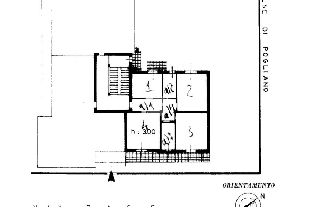 Three-room apartment Via della Pace, Lainate - floor plans 1