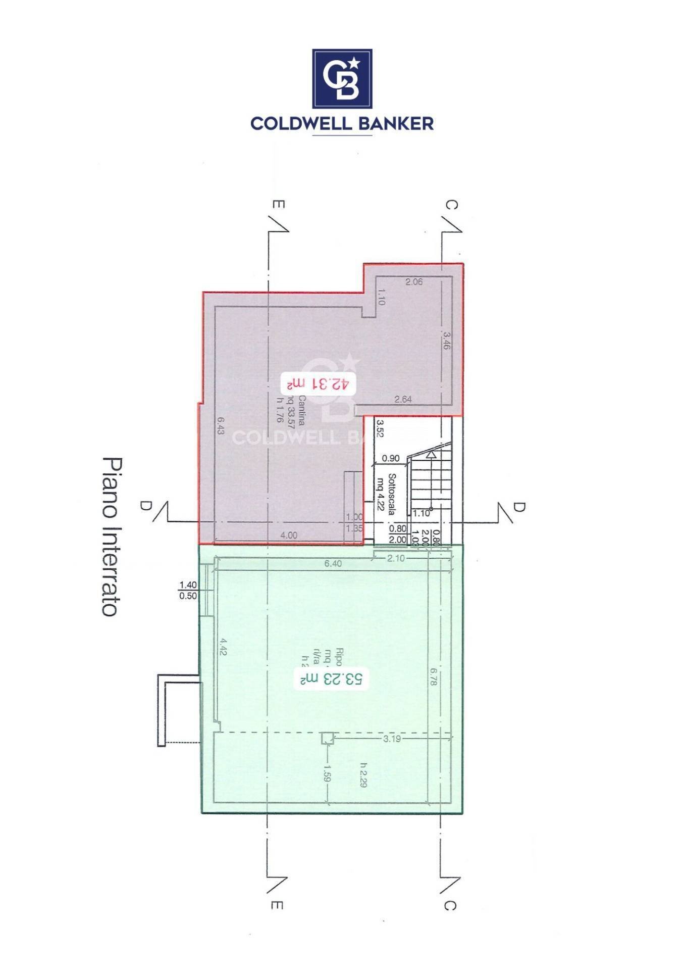 Foto 47 - Villa via Acquario
 
34, Cesenatico - planimetria 1