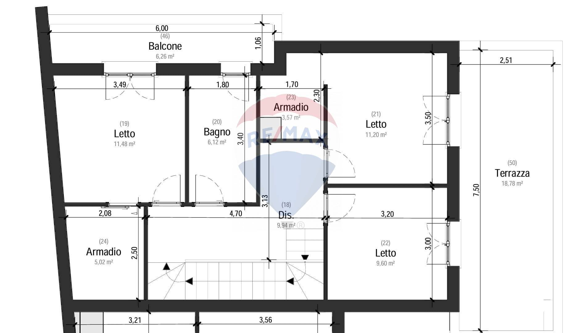 Pianta 2D - Villa via corsica, Copertino - floor plans 1