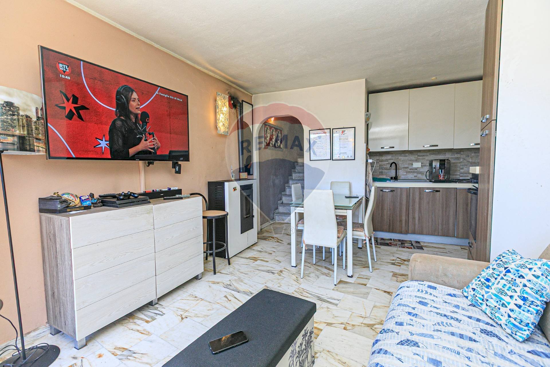 Sala da pranzo - Casa semi indipendente Via Adamello
14A, Bargagli - foto 2