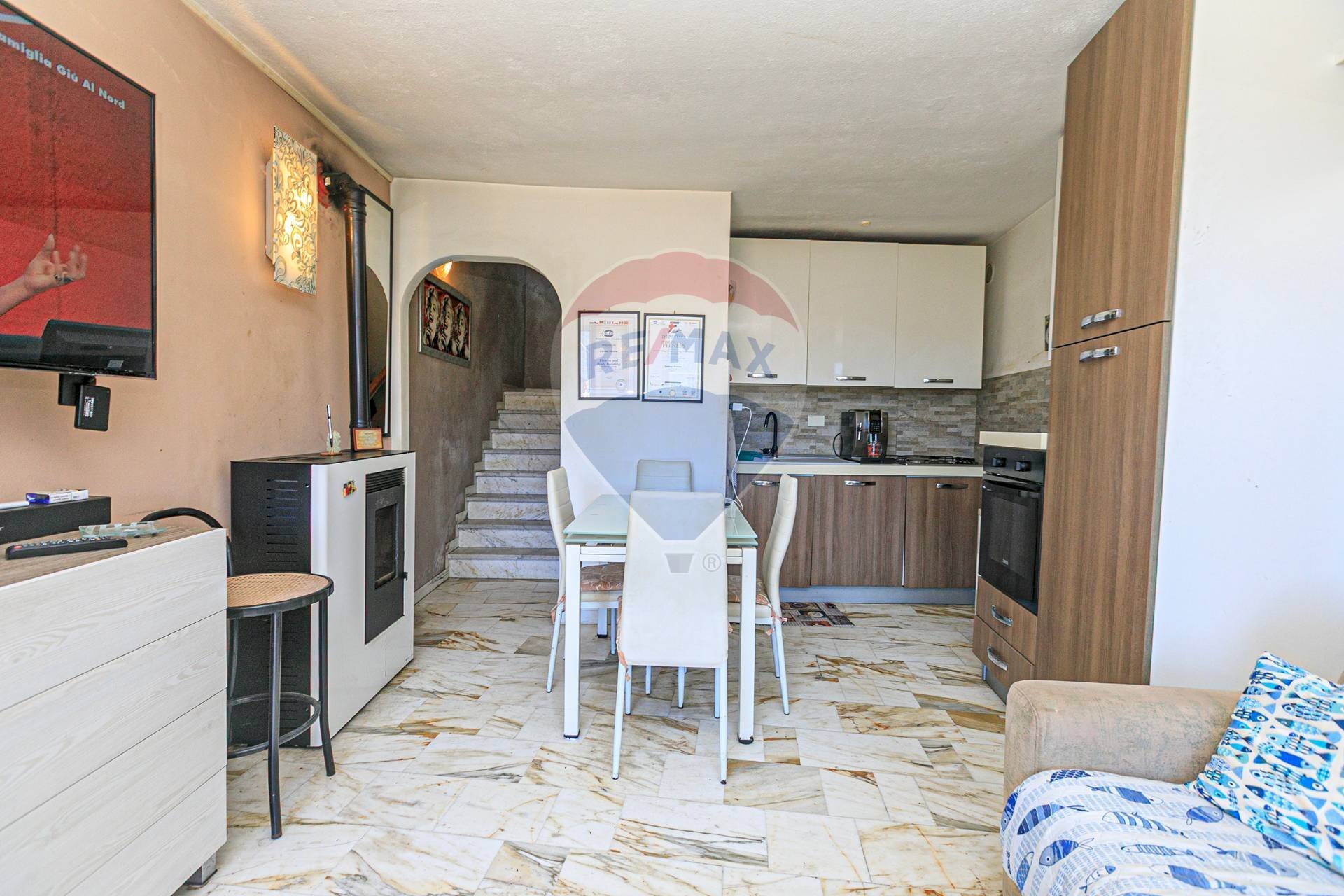 Sala da pranzo - Casa semi indipendente Via Adamello
14A, Bargagli - foto 3