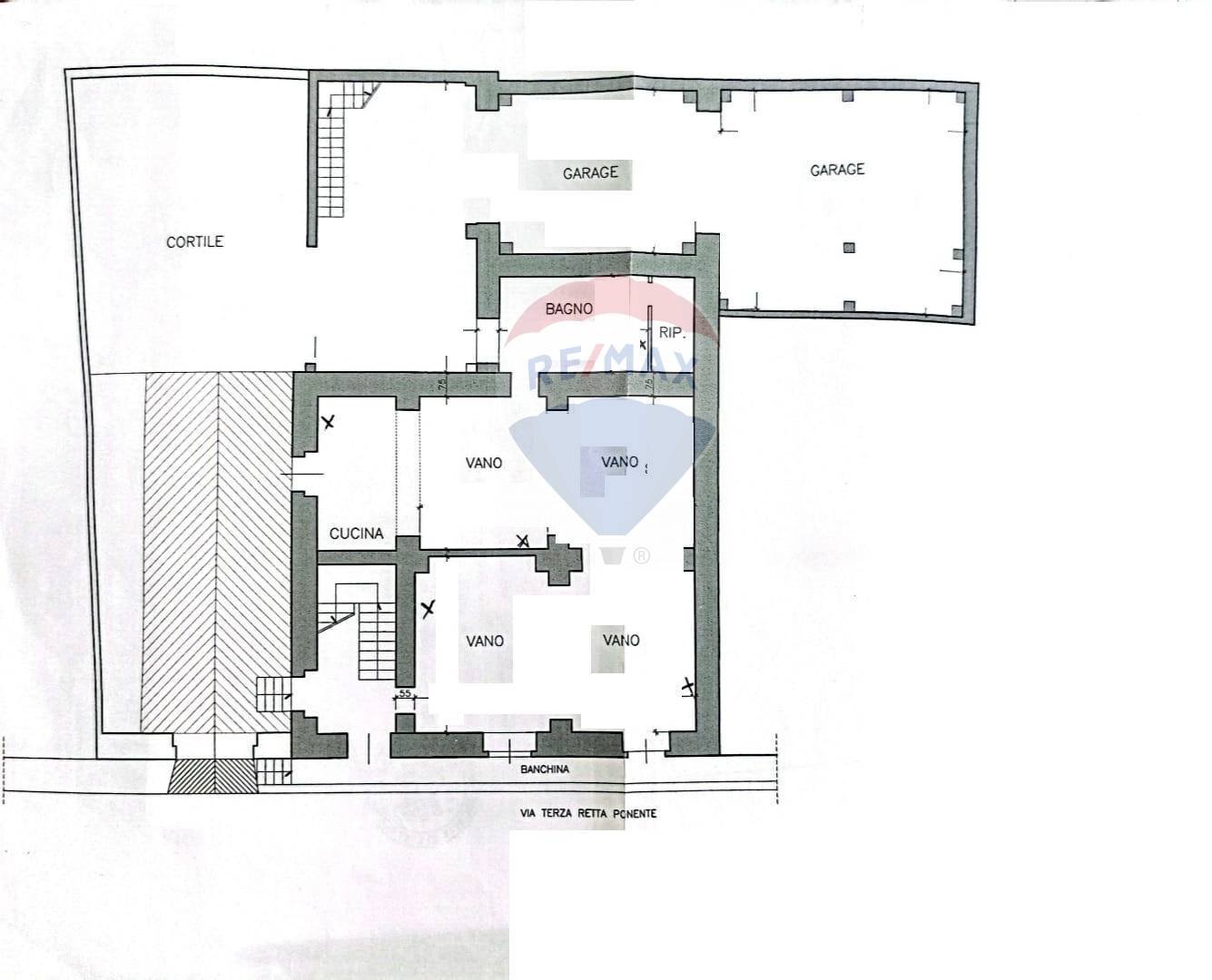 Pianta 2D - One-room apartment via III retta ponente
 
101, Belpasso - floor plans 1