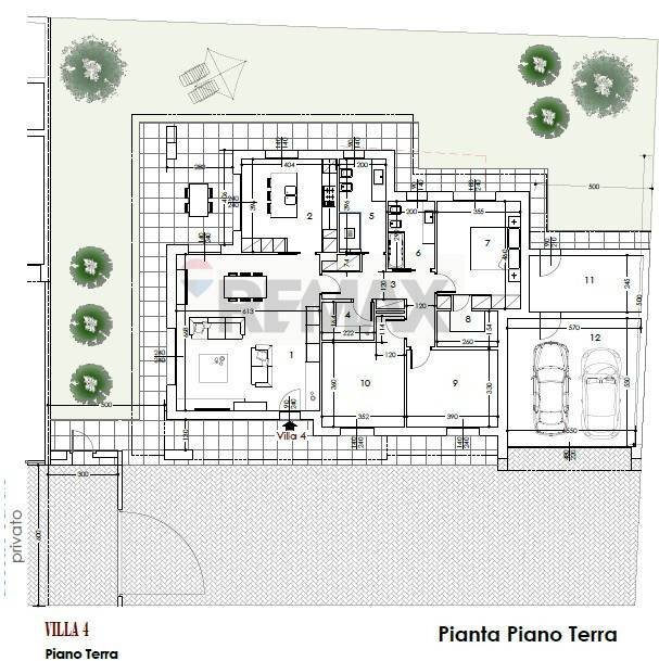 Pianta 2D - Appartamento Magnago - planimetria 1