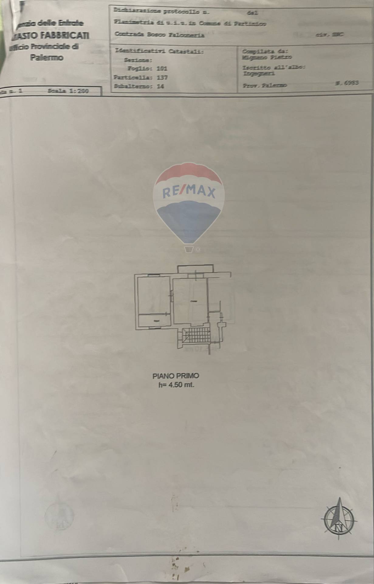 Pianta 2D - Bilocale SS 113 ALCAMO, Partinico - planimetria 1