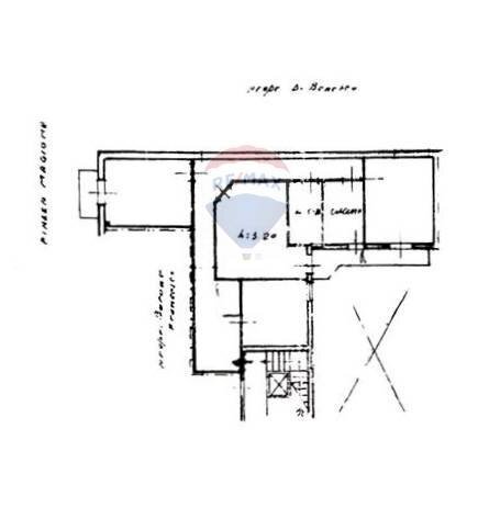 Pianta 2D - Appartamento Via Gaetano Filangeri
 
34, Palermo - planimetria 1