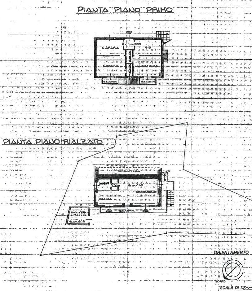 Villa Frazione Salogni, Fabbrica Curone - planimetria 1