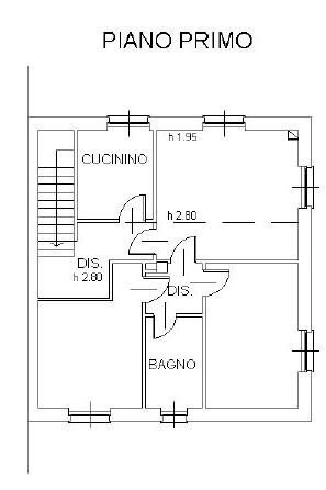 Casa indipendente via Bonelli, 32, Frabosa Sottana - planimetria 1