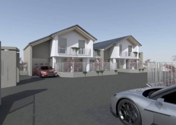 Facciata - Villa a Schiera via Don Luigi Sturzo, La Loggia - foto 2