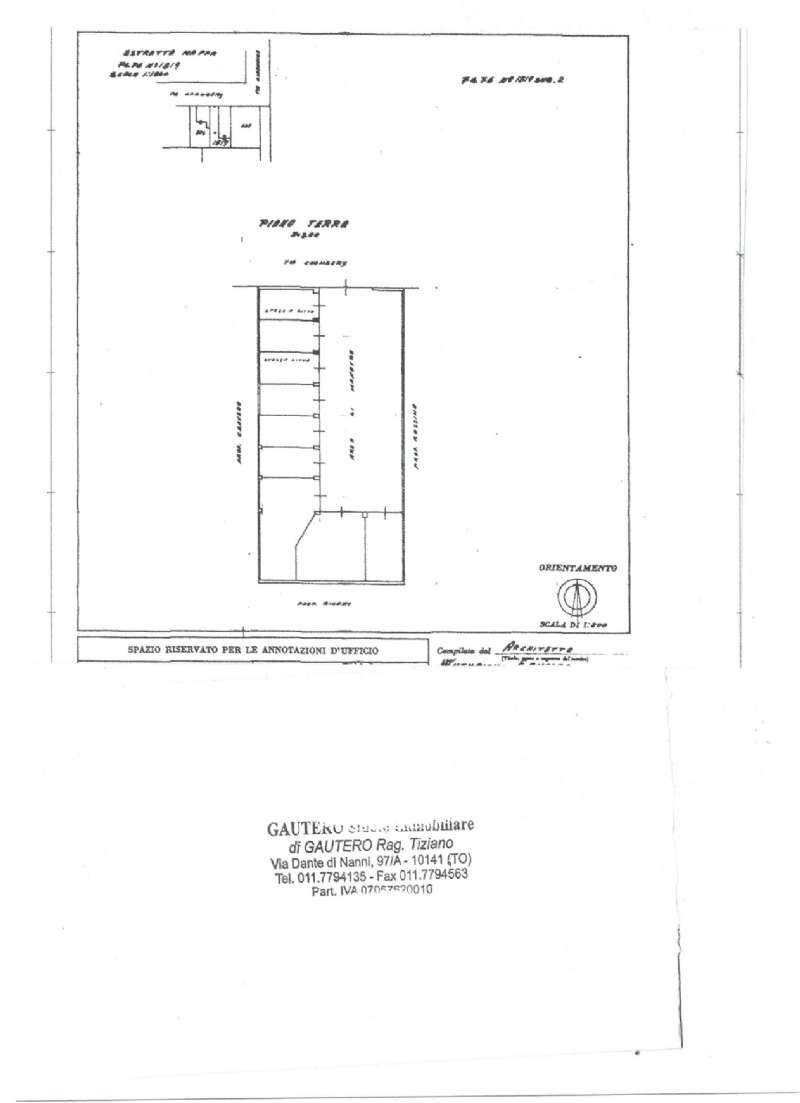 planimetria box_page-0001 - Box Via Chamberì, 53, Torino - planimetria 1