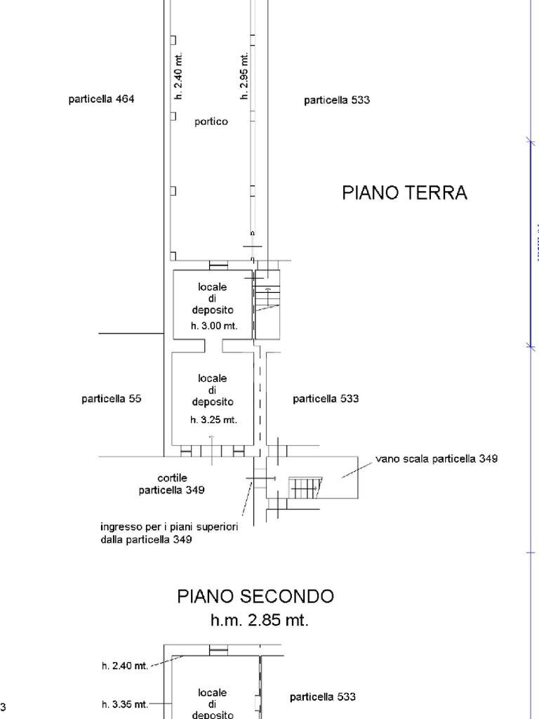 Rustico Cascina mola, Tortona - planimetria 1