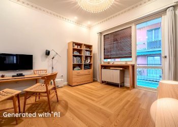 Soggiorno - Quadrilocale Piazza Cavour, Chiavari - foto 2