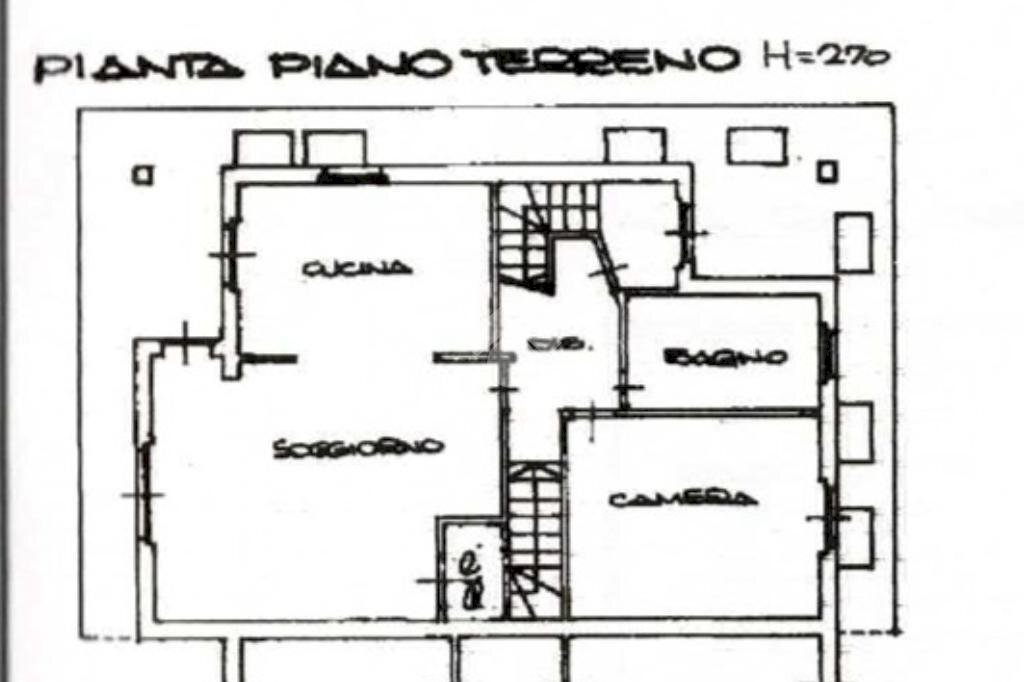 Villa a Schiera Via Carignano, Rivalta di Torino - planimetria 1