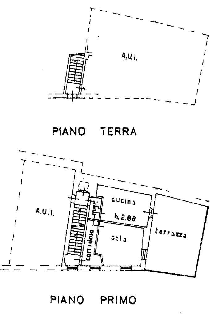 Four-room apartment Via Quattordici, Cesena - floor plans 1