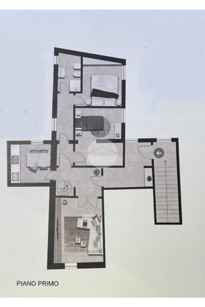 Four-room apartment Via dei Cavalieri, Rimini - floor plans 1