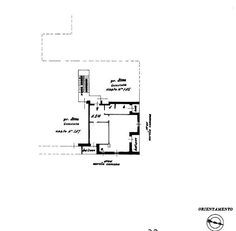 Foto 34 - Three-room apartment Via Milano, Valbrona - floor plans 1