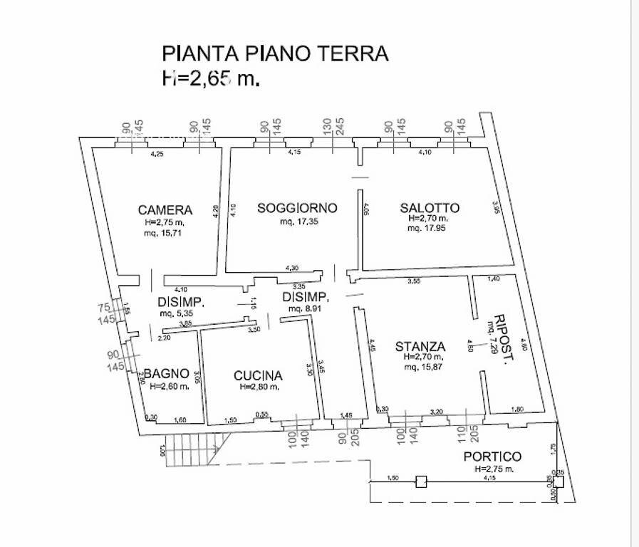 Foto 27 - Rustico via gorizia
 
17, Farra d'Isonzo - planimetria 1