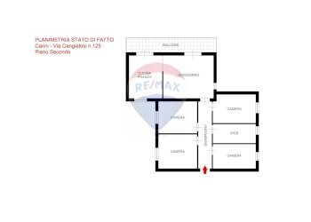 Pianta 2D - Appartamento VIA CANGIALOSI
 
125, Carini - foto 22