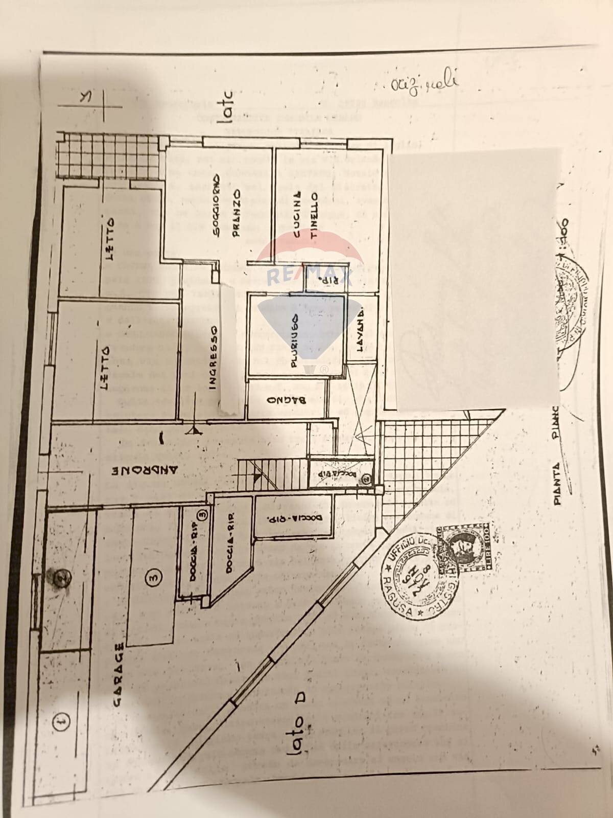 Pianta 2D - Trilocale Via del Noce/C.da Casuzze
 
1, Santa Croce Camerina - planimetria 1
