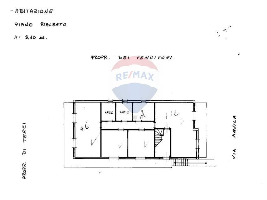 Pianta 2D - Appartamento Via Aquila
 
25, San Giovanni la Punta - planimetria 1