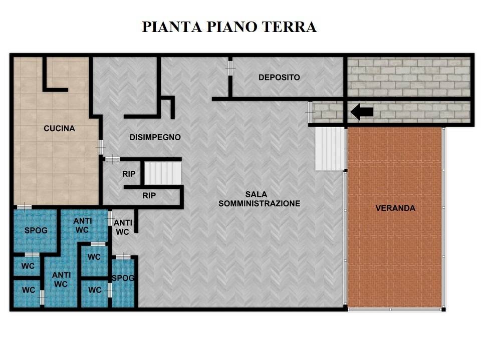 Foto 1 - Locale Commerciale corso butera, Bagheria - planimetria 1