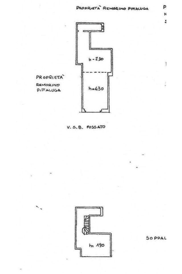 Negozio via San Bartolomeo del Fossato, 4r, Genova (zona Sampierdarena) - planimetria 1