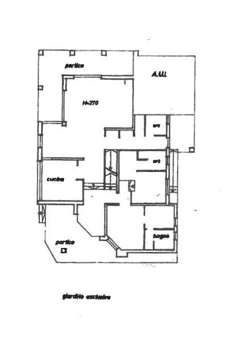 Villa via Monte Monarco, 1, Malnate - planimetria 1