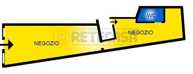 Retecasa_Valdagno Planimetria - Locale Commerciale Valdagno - planimetria 1
